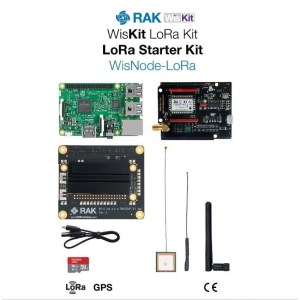 LORA GATEWAY DISCOVERY KIT: RAK2245 Pi & Raspberry Pi 3B + 16G  micro SD